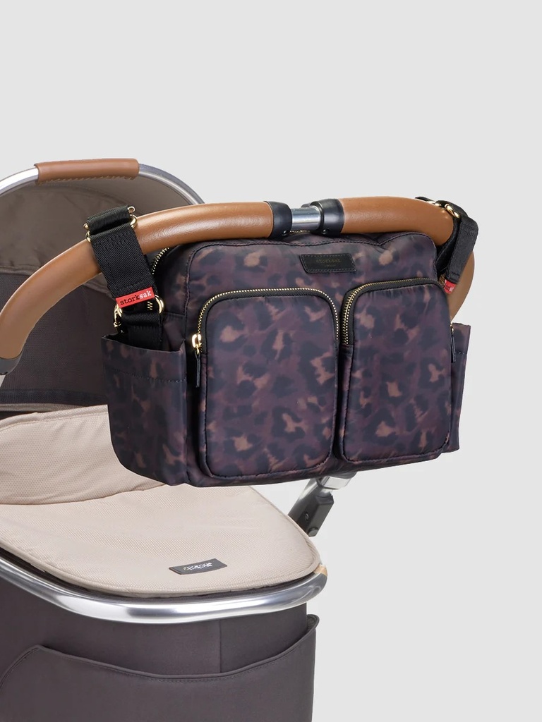 Storksak Eco Stroller Diaper Bag - leopard -5.jpeg