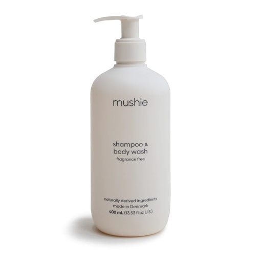 [MUS260007] Mushie | Baby Shampoo & Body Wash (Fragrance Free)