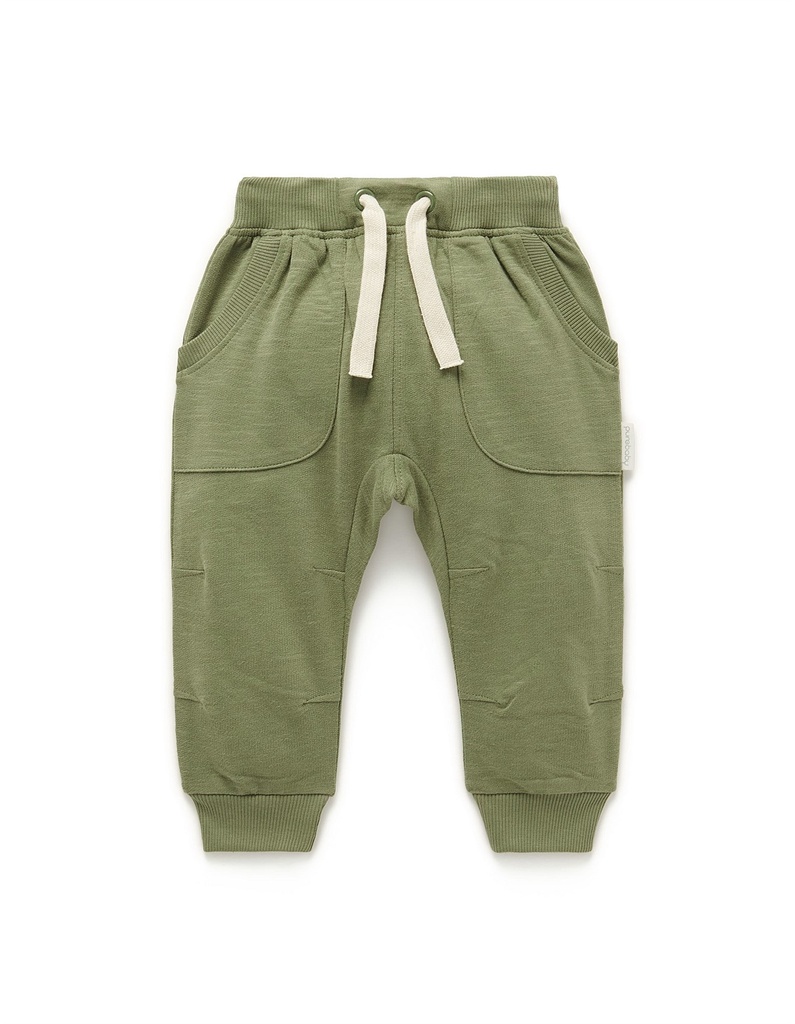 Purebaby | Olive Slouchy Pants