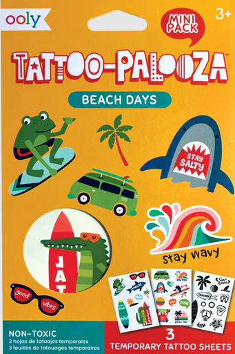 [176-020] Ooly | Mini Tattoos - Beach Days