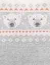 Purebaby | Polar Bear Knitted Overalls