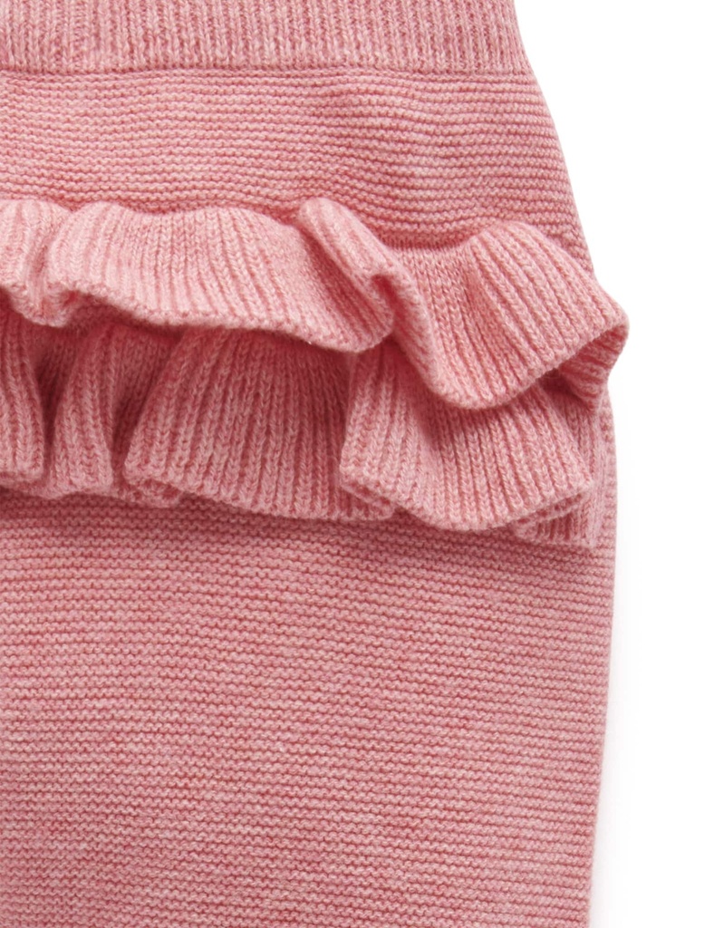Purebaby | Rosie Ruffle Knit Leggings
