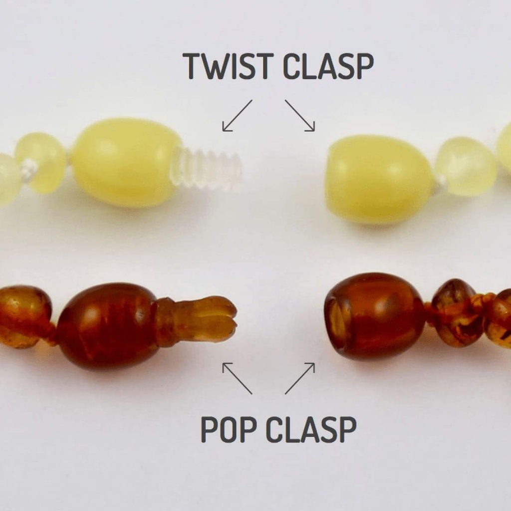 Baltic Amber | Necklace Screw Clasp