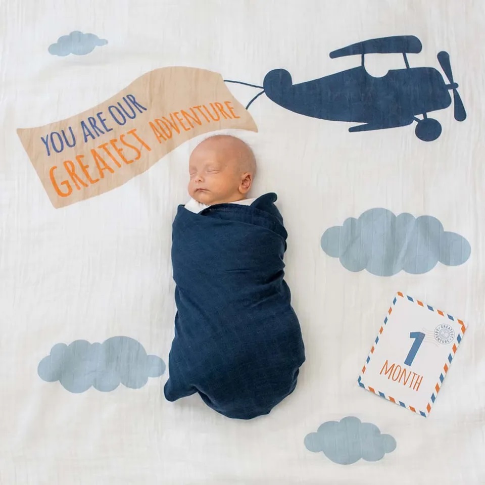 Lulujo Baby's First Year Blanket & Card Set - Greatest Adventure-3.jpg