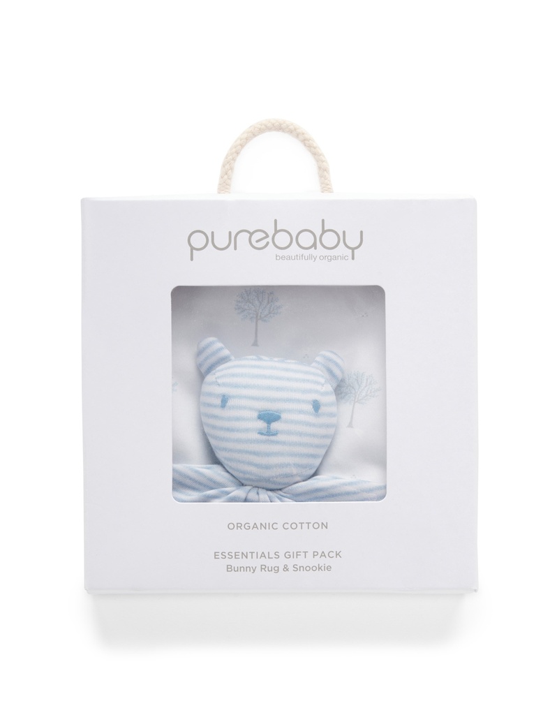 Purebaby | Bunny Rug & Snookie Pack