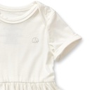 Anvi Baby Organic Bamboo Onesie Dress - White -2.jpeg