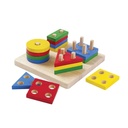 Plan Toys | Geometric Sorting Board