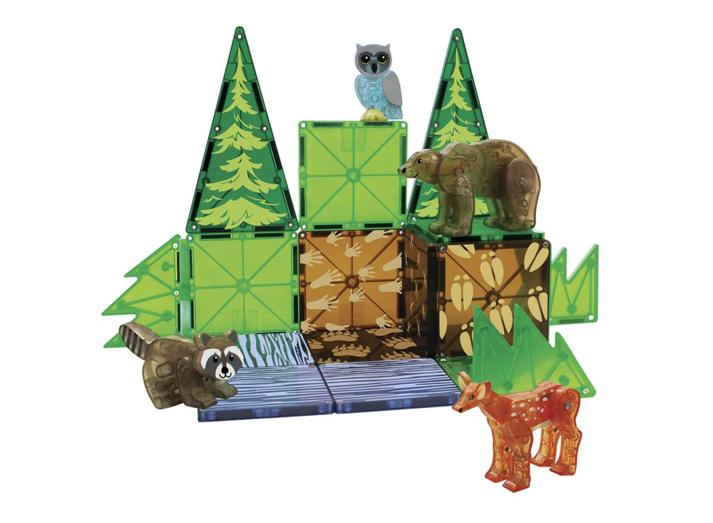 Magna-Tiles | Forest 25-Piece Set