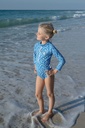 Badawii | Girl Swimsuit - Ocean Vibes Azure Blue
