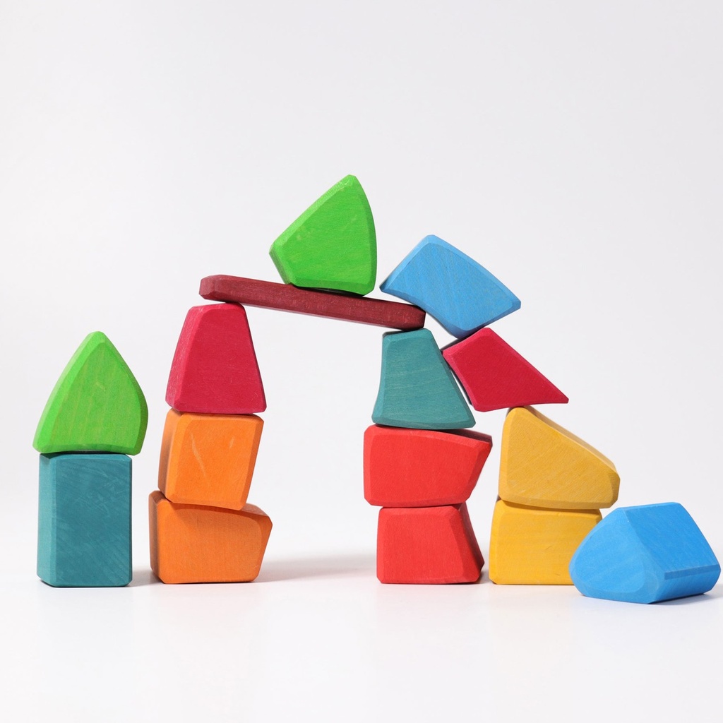 Grimms | Colored Waldorf Blocks