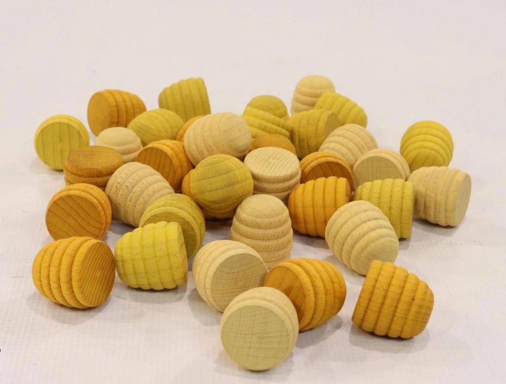 Grapat | Mandala - Yellow Honeycombs