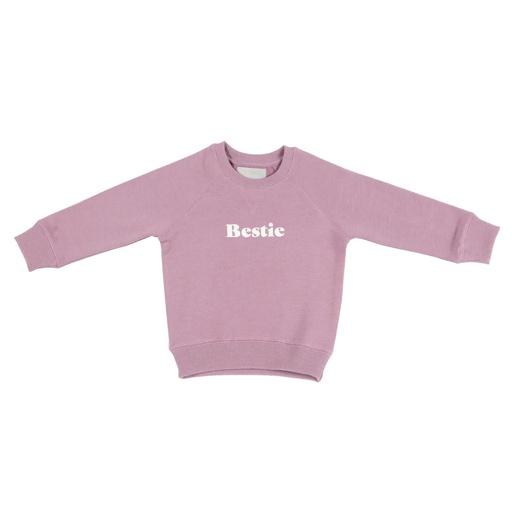 [SWSH55/1] Bob & Blossom | Bestie Sweater - Violet (1-2y)