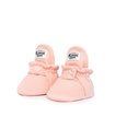 Kings & Rebels | Classic Cotton Baby Booties - Rose