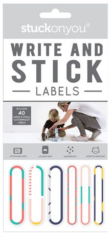 [9340973032051] Stuck On You | Stick On Write on Labels (Unisex)