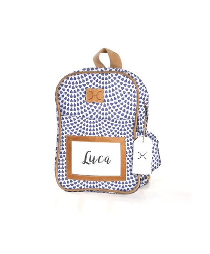 [EE109] Thandana | Kids Backpack (Scale away with me, dazzling blue)