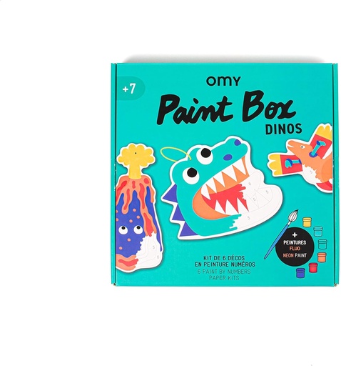 [OMYPBOX02] OMY | Paint Box Numeros (Dinos)
