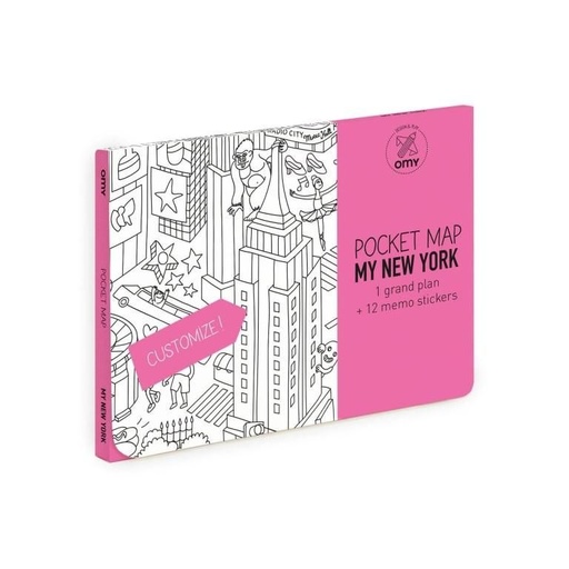 [OMYPOCK01] OMY | Pocket Map (New York)