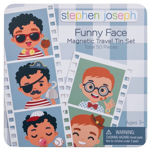 [SJ126501B] Stephen Joseph | Funny Faces (Boy)