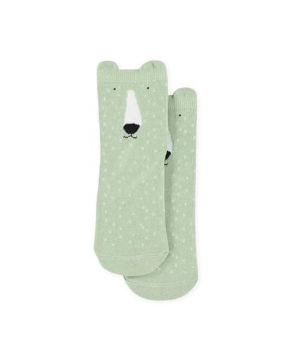 [42-929] Trixie | Socks 2 Pack - Mr. Polar Bear (6-12m)