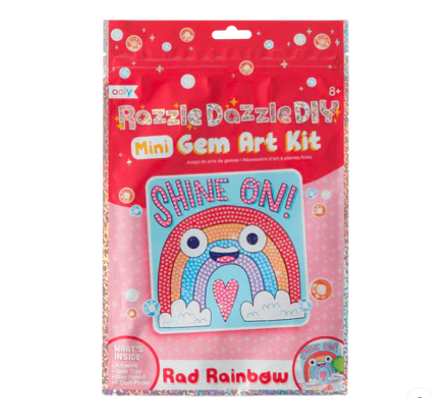 Ooly | Razzle Dazzle Mini Gem Art Kit - Rad Rainbow