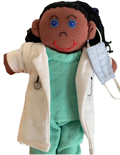 [33745] Papoose | Every Day Hero Doll - Nurse
