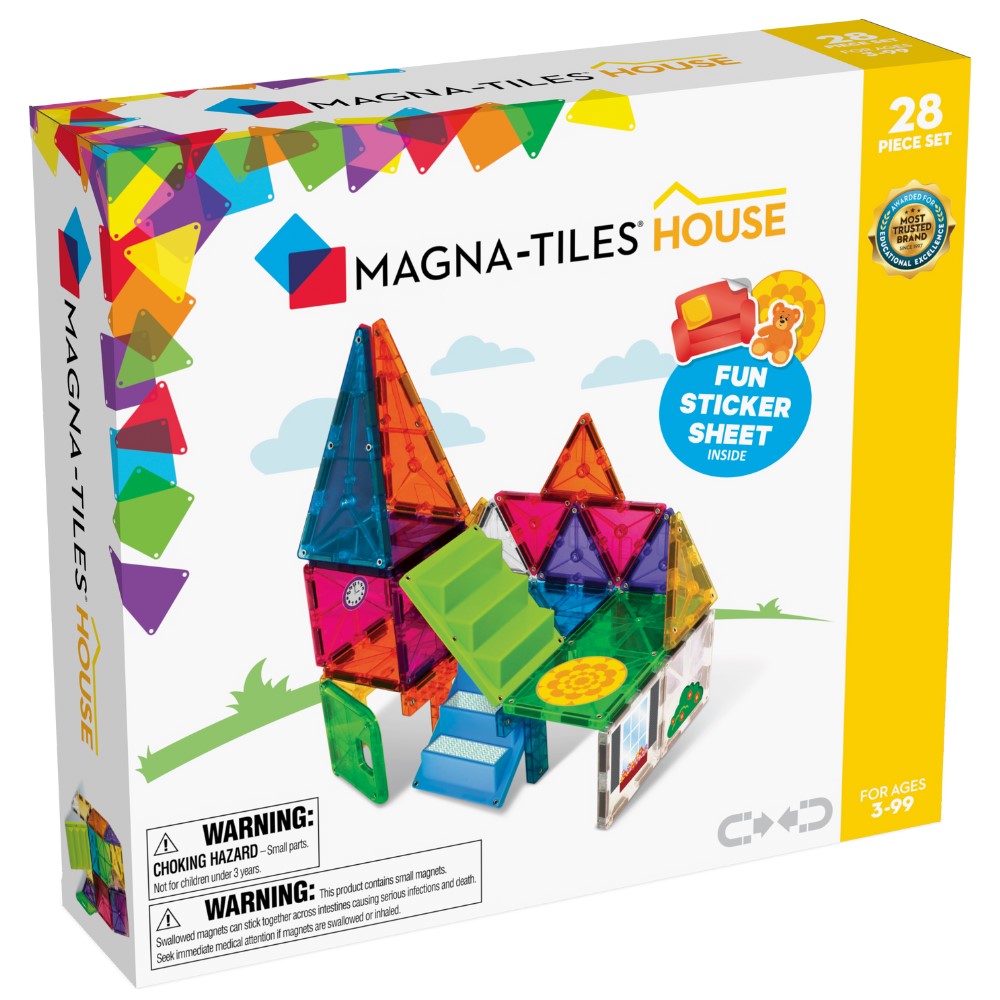 Magna-Tiles | House 28 Piece Set