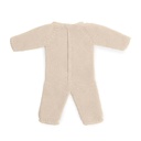 Miniland | Knitted Pyjama for Girl Doll - Linen color