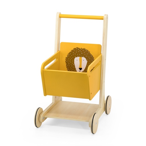 [36-551] Trixie | Wooden Shopping Cart (Mr. Lion)