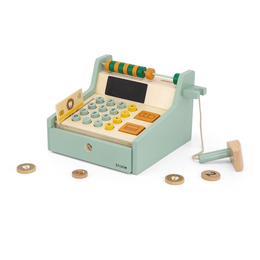 [36-555] Trixie | Wooden Cash Register with Accessories