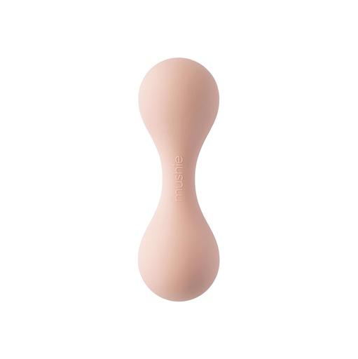 [MUS250401] Mushie | Silicone Baby Rattle Toy (Blush)