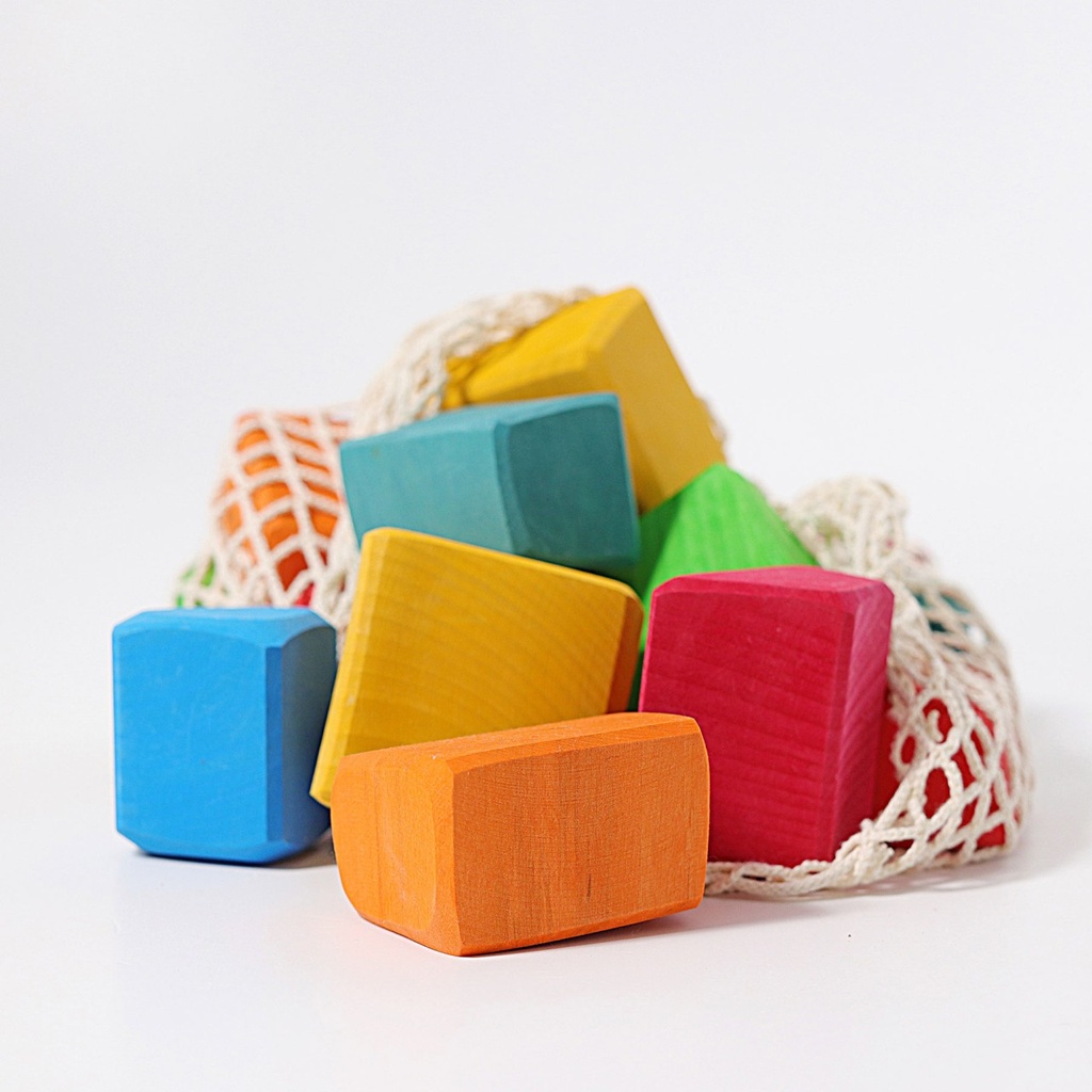 Grimms | Colored Waldorf Blocks