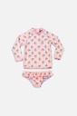 Badawii | Girl 2-Piece Swimsuit - Sweet Peach Light Pink