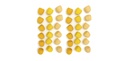 Grapat | Mandala - Yellow Honeycombs