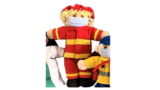 [33747] Papoose | Every Day Hero Doll - Fire Engineer