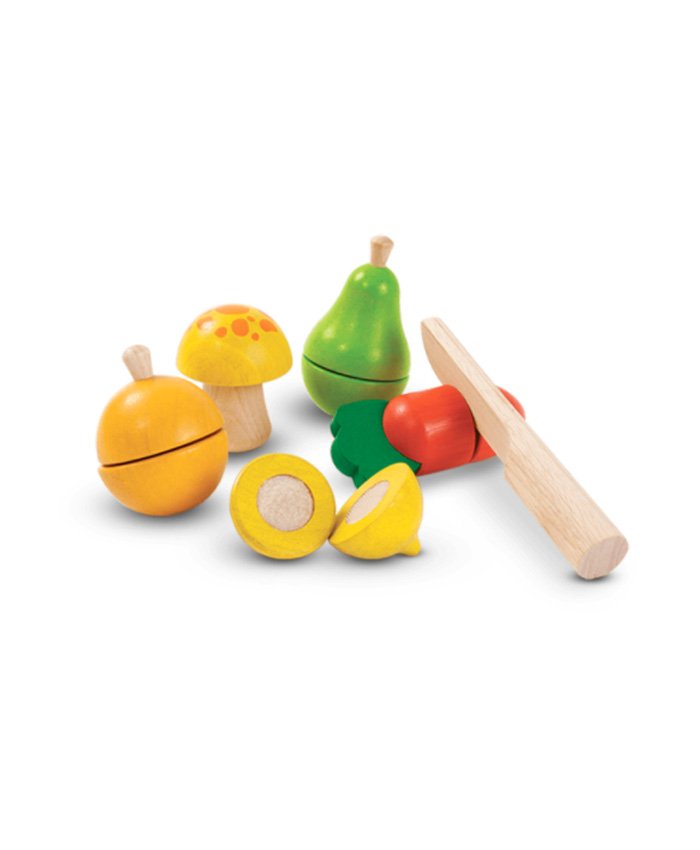 Plan Toys | Fruit & Vegetable Play Set