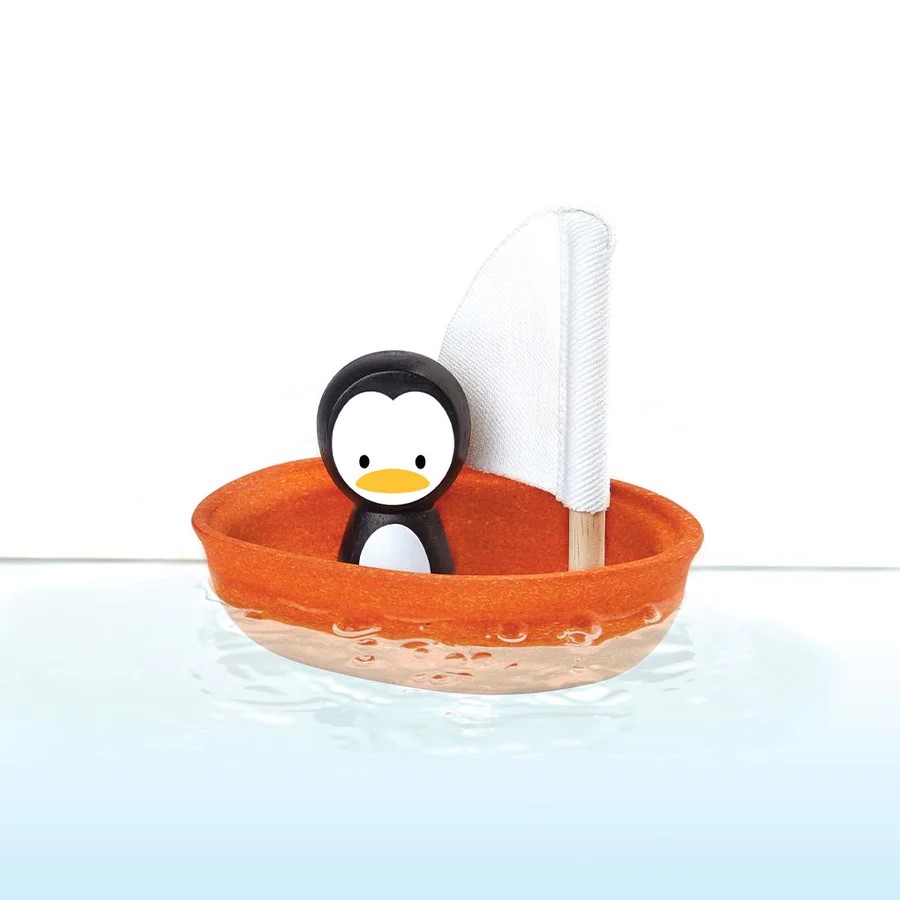 Plan Toys | Sailing Boat - Penguin