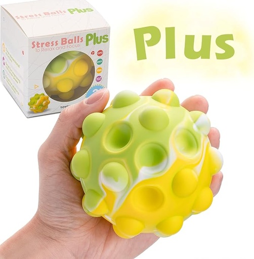 [PTB-3DBALL-Plus] POP the BUBBLE | 3D Fidget Stress Ball Plus