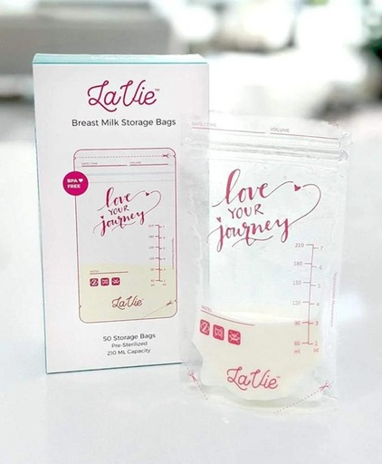 [LV-MSB] LaVie | Love Your Journey Milk Storage Bags ( 50 Bags)