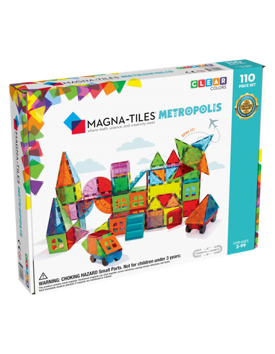 [631291000000] Magna-Tiles | Metropolis 110 Piece Set