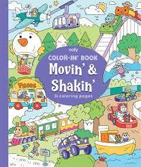[118-267] Ooly | Coloring Book - Movin' & Shakin'