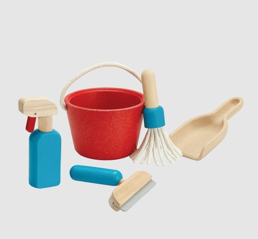 [3498] Plan Toys | Cleaning Set