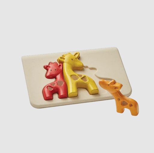 [4634] Plan Toys | Giraffe Puzzle