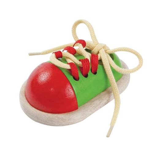 [5319] Plan Toys | Tie-Up Shoe