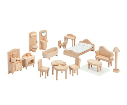 [7359] Plan Toys | Victorian Furniture Set