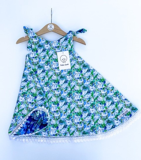 Petite Lamb | Waterlilies Princess Dress
