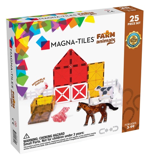 [22125] Magna-Tiles | Farm 25-Piece Set 