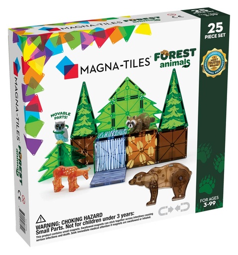 [22225] Magna-Tiles | Forest 25-Piece Set