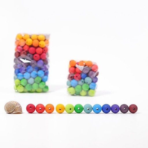 [10220] Grimms | 60 Wooden Beads