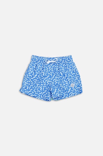 Badawii | Swim Shorts - Ocean Vibes Azure Blue
