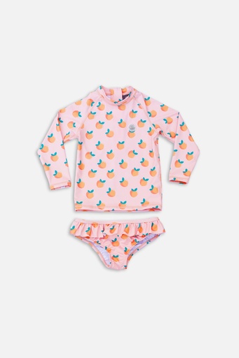 Badawii | Girl 2-Piece Swimsuit - Sweet Peach Light Pink